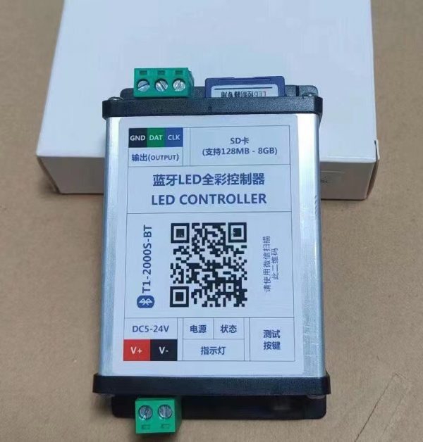 SD Card Programmable RGB-IC Digital Pixel LED Controller