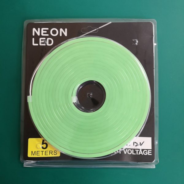 12V 0816 816 Silicone Neon Flex LED Strip 2.5cm Cuttable 120LEDs/m 3 LEDs per cut - Image 4