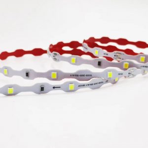 12V ZigZag T Shape Sawtooth Bendable Twistable Flex LED Strip Light for Illuminated Acrylic Lettering Signage, Mini Letter, 3D Letter, ABS Letter
