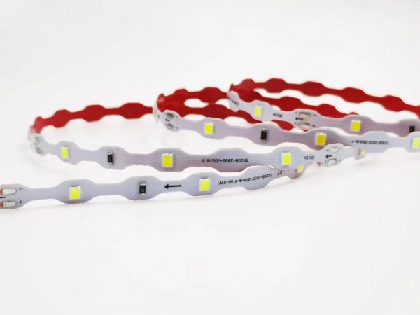 12V ZigZag T Shape Sawtooth Bendable Twistable Flex LED Strip Light for Illuminated Acrylic Lettering Signage, Mini Letter, 3D Letter, ABS Letter