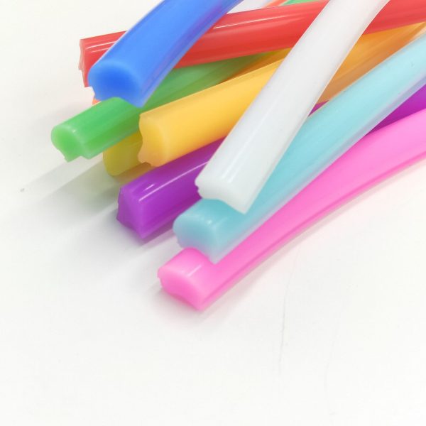 FlexibleSiliconeLEDDiffuserTubeChannelGrooveforSTypeLEDStrip