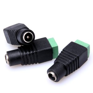 DC 5521 Female Male to Screw Connector