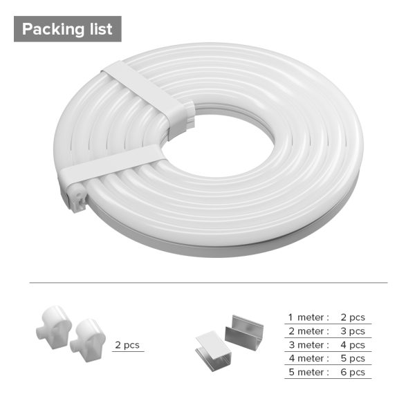 Silicone Neon Flex LED Strip Diffuser Tube Channel