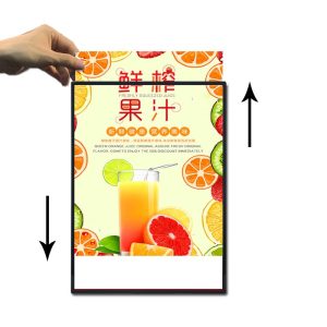 Poster Drawout Drawable LED Illuminated Lit Poster Board Billboard