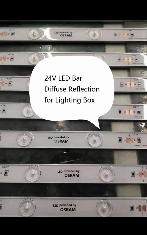 DC 24v 500mm 0.5m LED Bar Diffuse Reflection LED Module Osram Chip