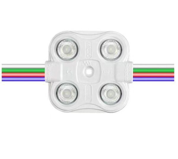 12V 24V RGB Square LED Module Light 1.5W