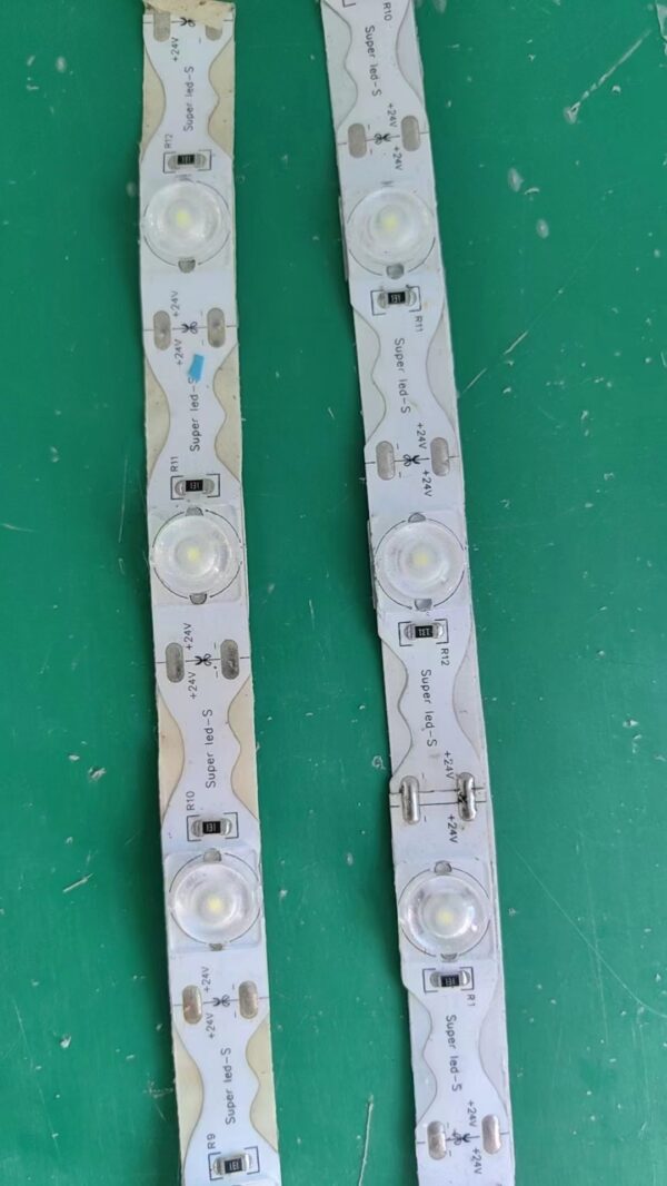 Super LED-S 12V 24V Super LED S Strip with Optics Lens 170° Beam Angle IP65