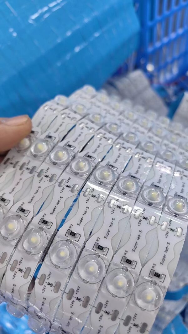 Super LED-S 12V 24V Super LED S Strip with Optics Lens 170° Beam Angle IP65 - Image 7
