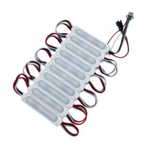 12V WS2811 UCS1903 SPI Digital Pixel RGBic LED Module Light Milky Cover