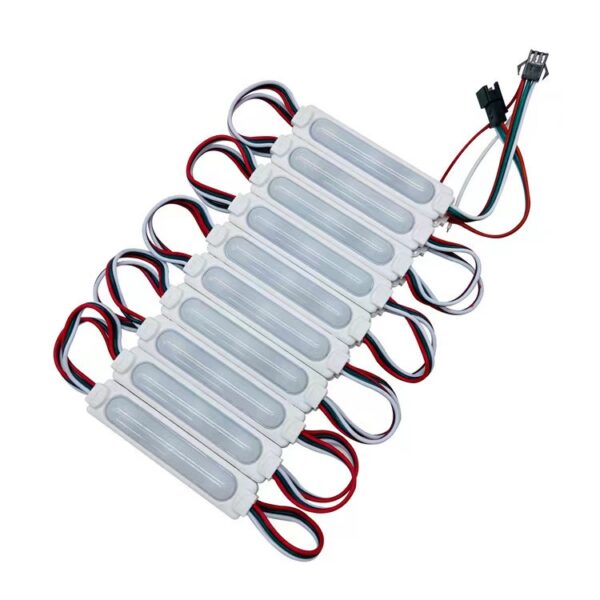 12V WS2811 UCS1903 SPI Digital Pixel RGBic LED Module Light Milky Cover