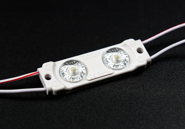 1W 2LED Module 175° Wide Angle+160lm/W with Acrylic Optics Lens - Image 3